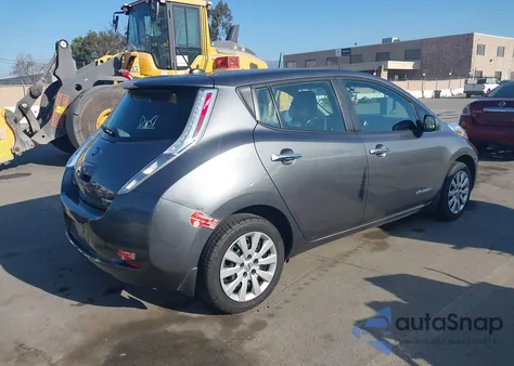 2016 Nissan Leaf S from USA, damaged, VIN 1N4BZ0CP6GC315150